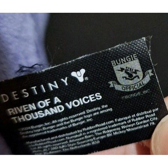 Destiny  Riven Of A Thousand Voices Plush Bungie Official - Picture 4 of 8